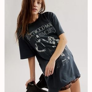 Daydreamer Fleetwood Mac Rumors Tee Women's Large Black T-shirt